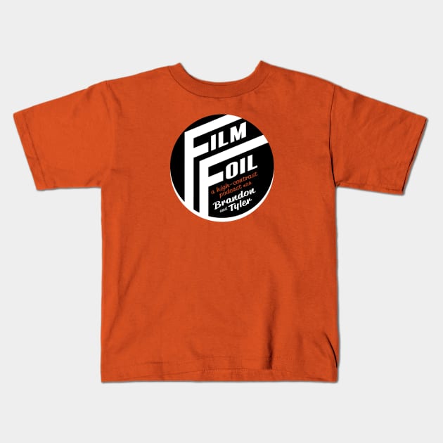 Film Foil | Podcast Logo Kids T-Shirt by Tyler J. Rinne